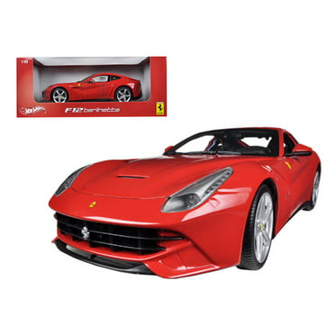 Bburago Ferrari Race & Play Ferrari F-12 Berlinetta 1:24 Diecast Car 26521 Red 